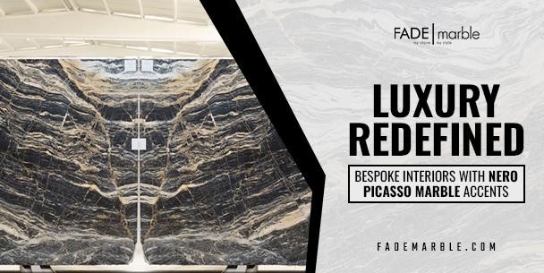 Creating Bespoke Interiors with Nero Picasso Marble Accents
