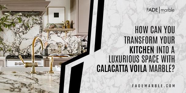Guide 101: How Can You Transform Your Kitchen Into A Luxurious Space With Calacatta Viola Marble?